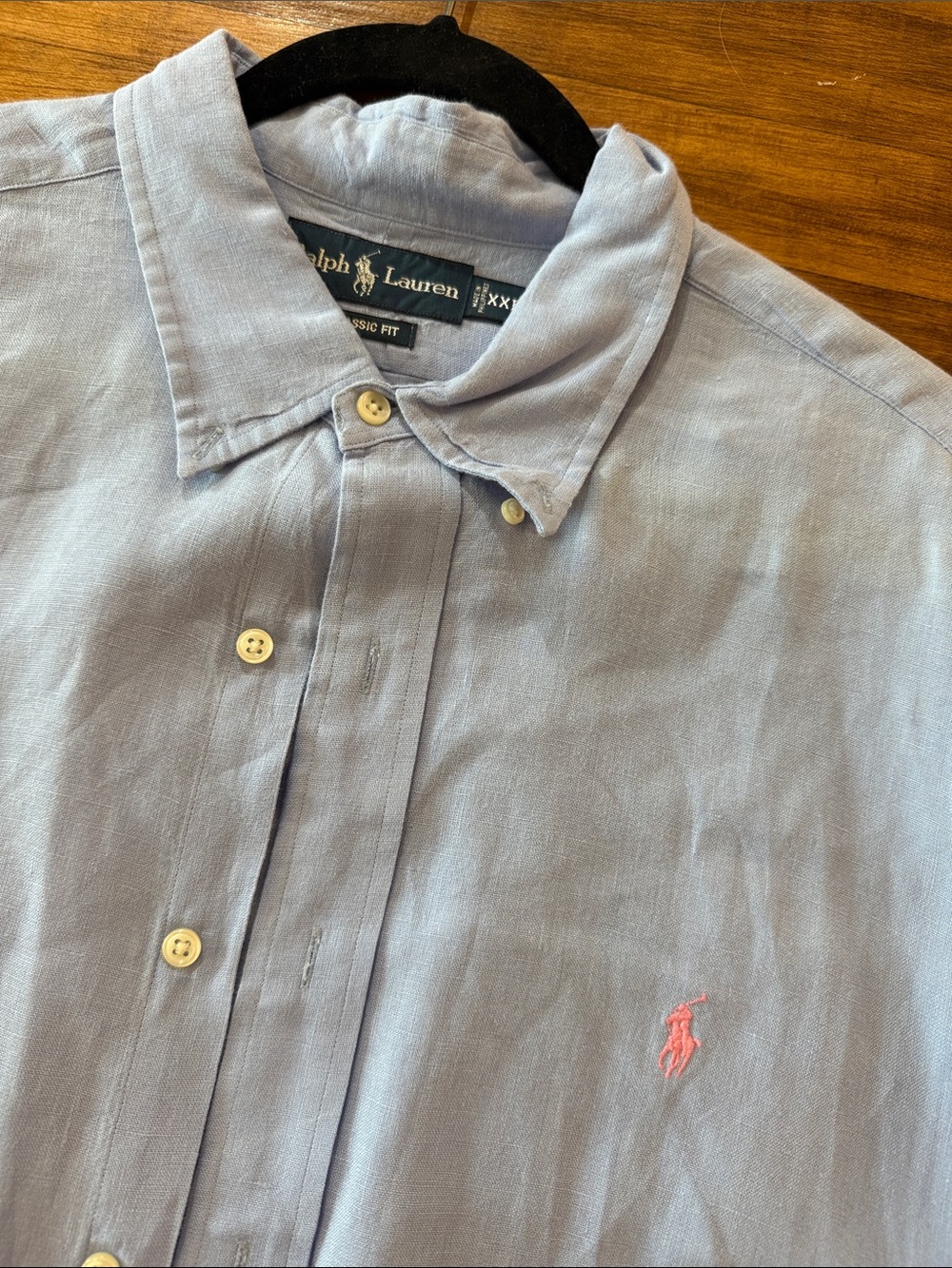 Ralph Lauren Long Sleeve Button Down Shirt XXL (m1) - Picture 2 of 3